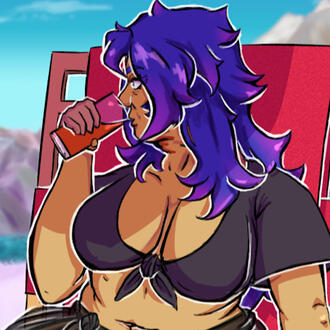 OC: Yang - Relaxing on the beach
